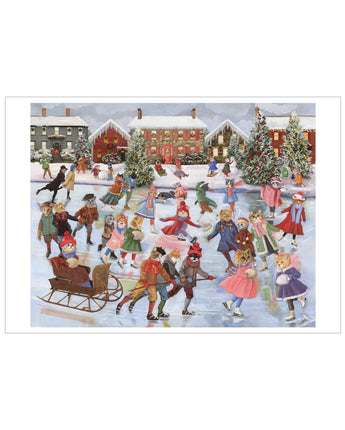 Cats on Ice Holiday Cards