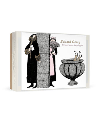 Edward Gorey: Mysterious Messages Boxed Notecards