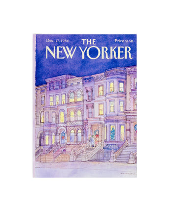 Holiday Brownstones New Yorker Holiday Cards