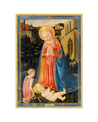 Madonna and Child With Saint John Holiday Boxed Notecards