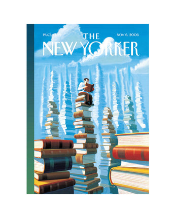 Bookopolis New Yorker Cover Notecard
