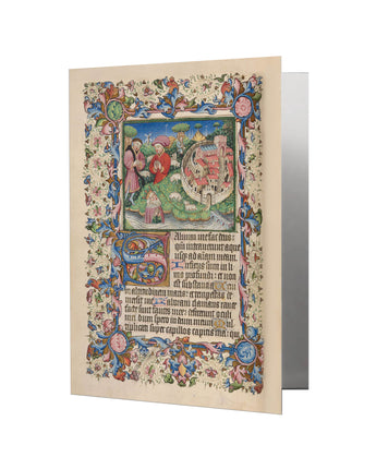 King David in a River Notecard