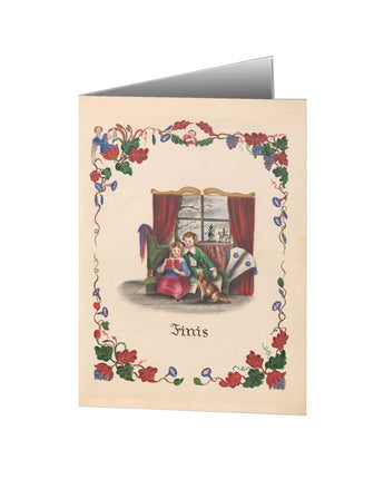 A Visit from St. Nicholas Finis Notecard