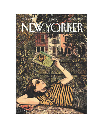 Sun Dappled New Yorker Cover Notecard