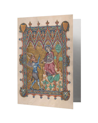 Temptation of Christ Notecard