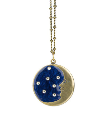 Blue Moon Necklace