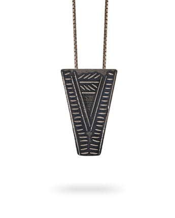 Mesopotamian Weaving Pendant Necklace