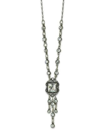 Crystal Dangles Pendant Necklace