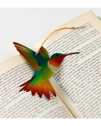 Ruby-Throated Hummingbird Ornament Notecard