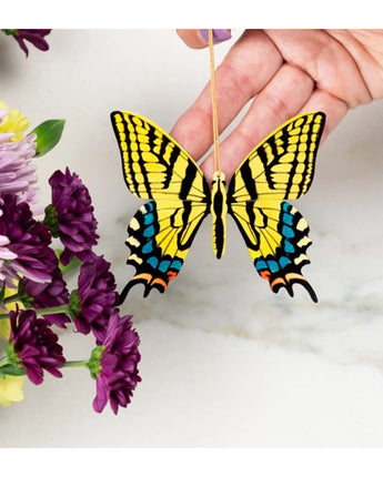 Tiger Swallowtail Butterfly Ornament Notecard