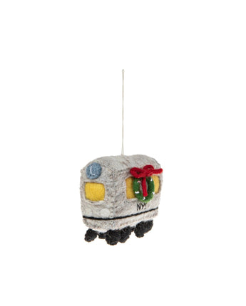 Holiday Subway Ornament