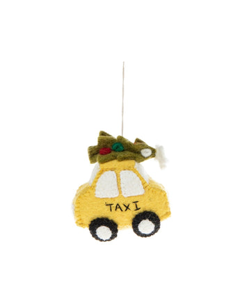 Holiday Taxi Ornament