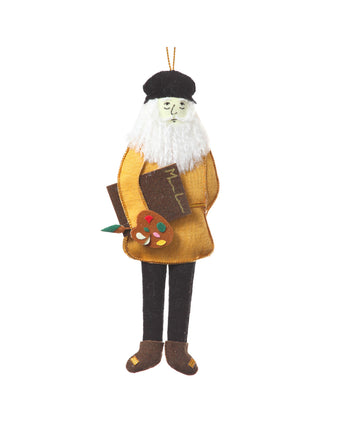 Leonardo da Vinci Ornament