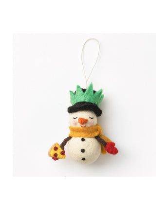 NYC Snowman Ornament