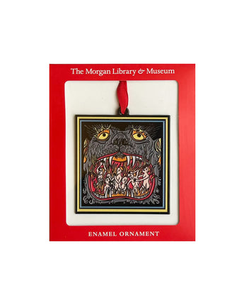 Souls in Purgatory Enamel Ornament
