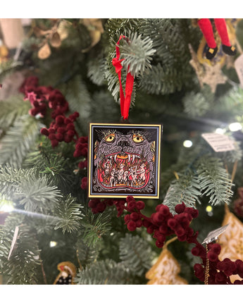 Souls in Purgatory Enamel Ornament