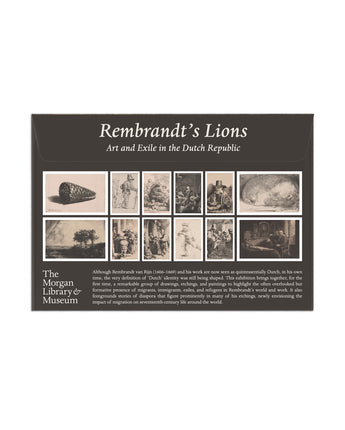 Amsterdam Through the Eyes of Rembrandt Set of 12 Postcards