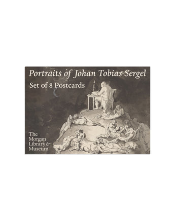 Portraits of Johan Tobias Sergel Set of 8 Postcards