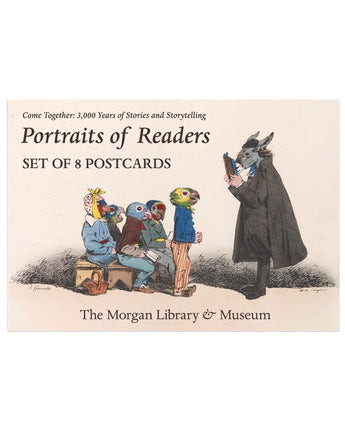 Portraits of Readers Postcards Set of 8