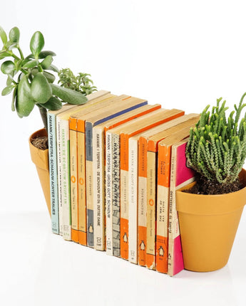 Plant Pot Bookends