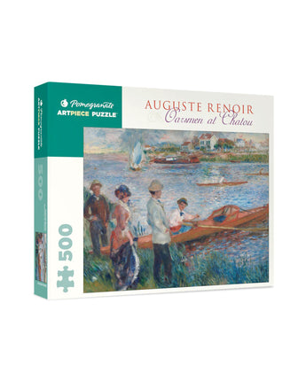 Pierre-Auguste Renoir: Oarsmen at Chatou 500 Piece Puzzle