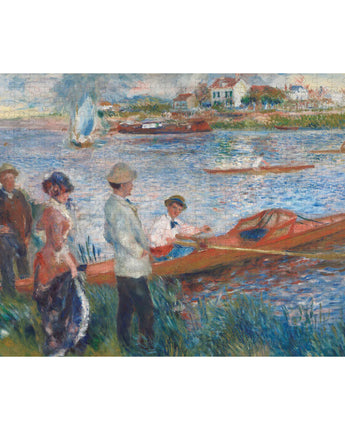Pierre-Auguste Renoir: Oarsmen at Chatou 500 Piece Puzzle