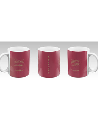 Quietest Quiet Franz Kafka Quote Mug