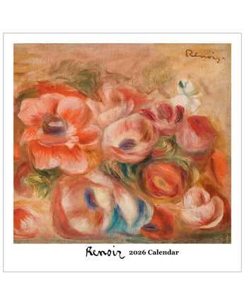 Renoir 2026 Spiral Wall Calendar