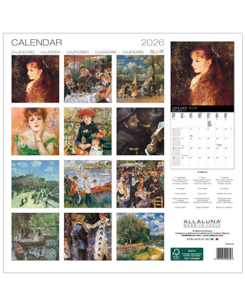 Renoir 2026 Wall Calendar