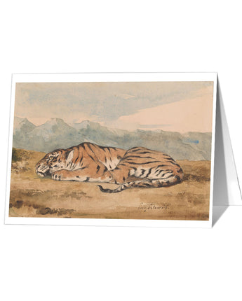 Royal Tiger Notecard