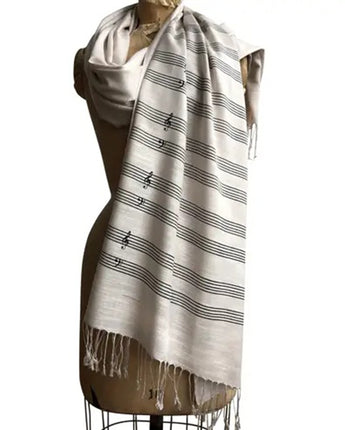Sheet Music Scarf