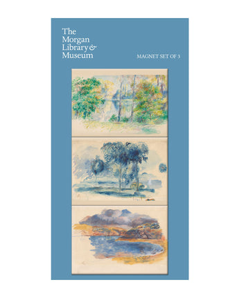 Renoir: Watercolor Landscapes Set of 3 Magnets