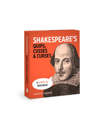 Shakespeare's Quips, Cusses, & Curses Quiz Deck