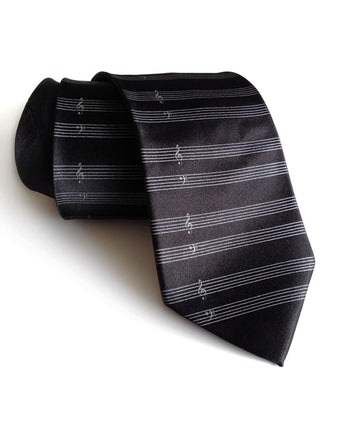 Sheet Music Tie