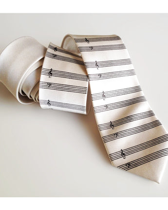 Sheet Music Tie