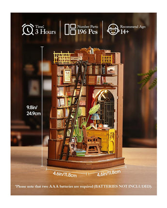 Silent Corner Study: DIY Book Nook Kit