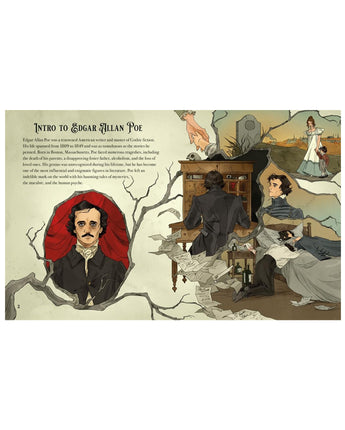 Sticker Jigsaw: The Edgar Allan Poe Collection