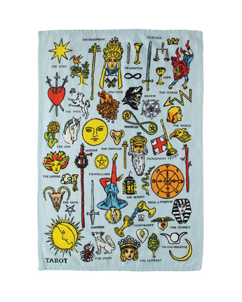 Rider Waite Tarot Tea Towel