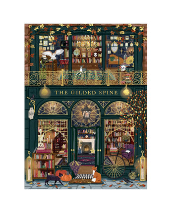 The Gilded Spine 1000 Piece Jigsaw Puzzle