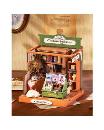 The Muse Bookshop: DIY Miniature Kit