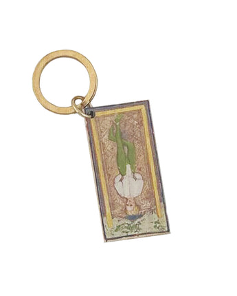 Visconti Sforza Tarot Leather Keychains