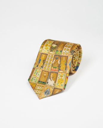Visconti Sforza Tarot Silk Tie