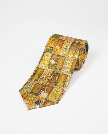 Visconti Sforza Tarot Silk Tie