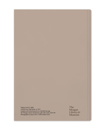 Walton Ford Gray Wolf Study Sketchbook