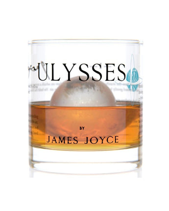 James Joyce Ulysses Rocks Glass