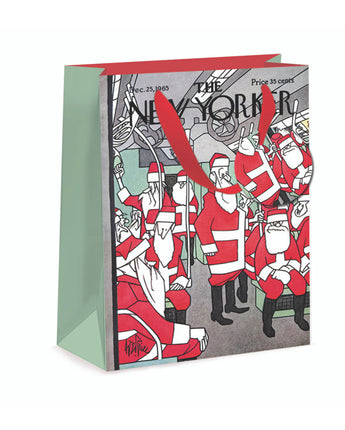 Subway Santas New Yorker Gift Bag
