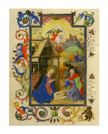 Nativity from Hours of Catherine of Cleves Boxed Notecards