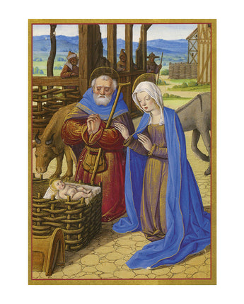 Nativity from Hours of Henry VIII Boxed Notecards