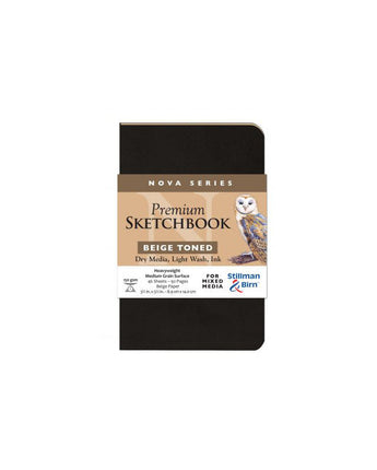 Pocket Beige-Toned Paper Sketchbook