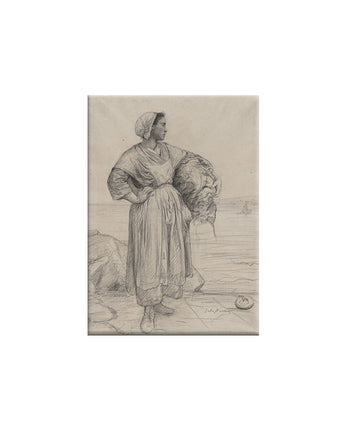 The Fisherwoman Magnet